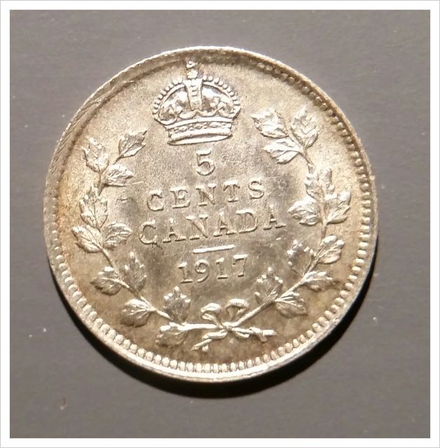1917-Canada-5-Cent